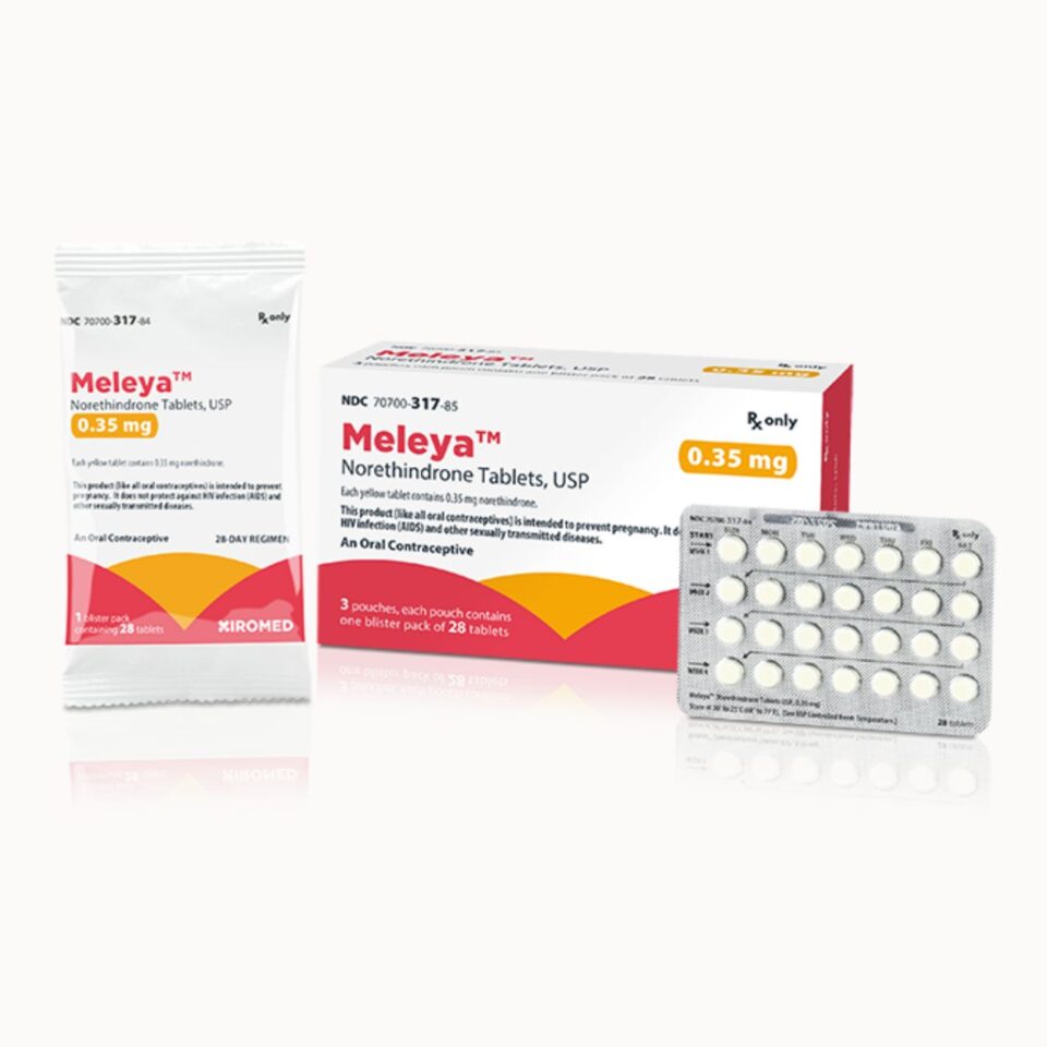 Meleya™ (Norethindrone Tablets, USP) (generic MICRONOR®)