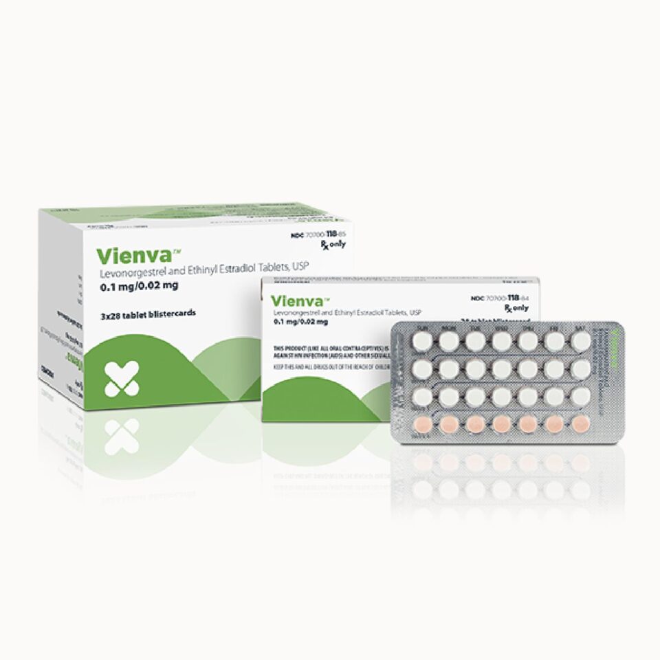 Vienva® (Levonorgestrel and Ethinyl Estradiol Tablets, USP) (generic Alesse®)